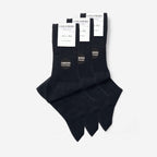 PACK 3 paia Calze lunghe Chiffon filo di scozia blu