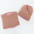 Set bambina interno peloso e lurex oro - 6/12a