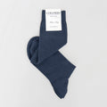 Calze lunghe in caldo cotone extra morbido - blueberry