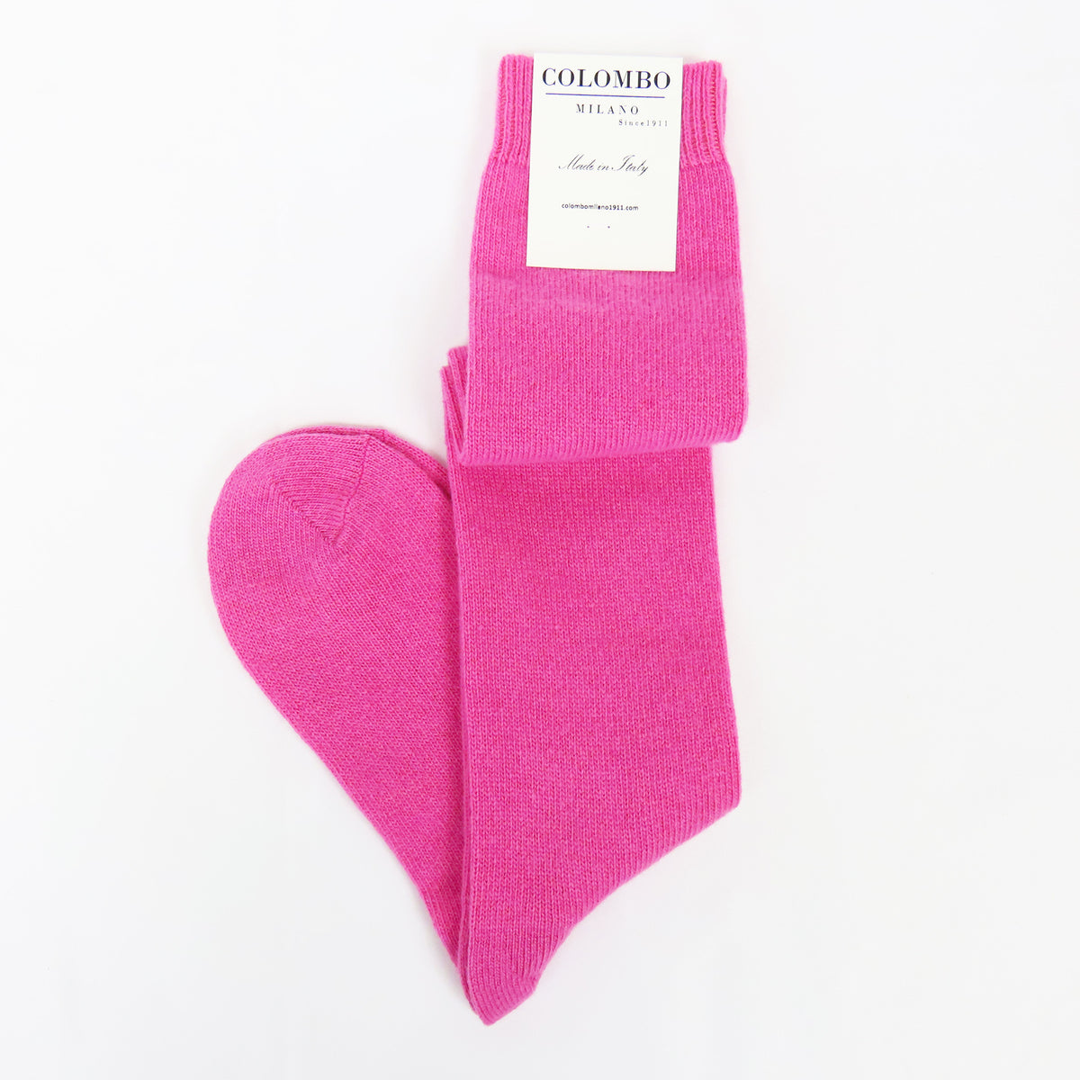 Calze da donna lunghe in caldo Cashmere - fucsia