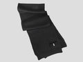 Nera - sciarpa donna - sciarpa tricot con fiocco in maglia con strass