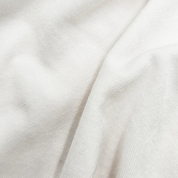 Maglia in modal e cashmere ultralight - maniche lunghe girocollo latte dettaglio colore