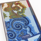 Portofino - fazzoletti stampe cachemire Made in Italy dettaglio