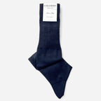 Calze lunghe blu 100% SETA