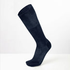 Calze lunghe blu 100% SETA  con iniziali Ricamate