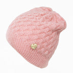 Cappello rosa morbido a spicchi da bimba