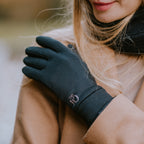 Guanti tecnici touchscreen antivento modella