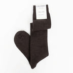 Calze da donna lunghe in caldo Cashmere - cioccolato