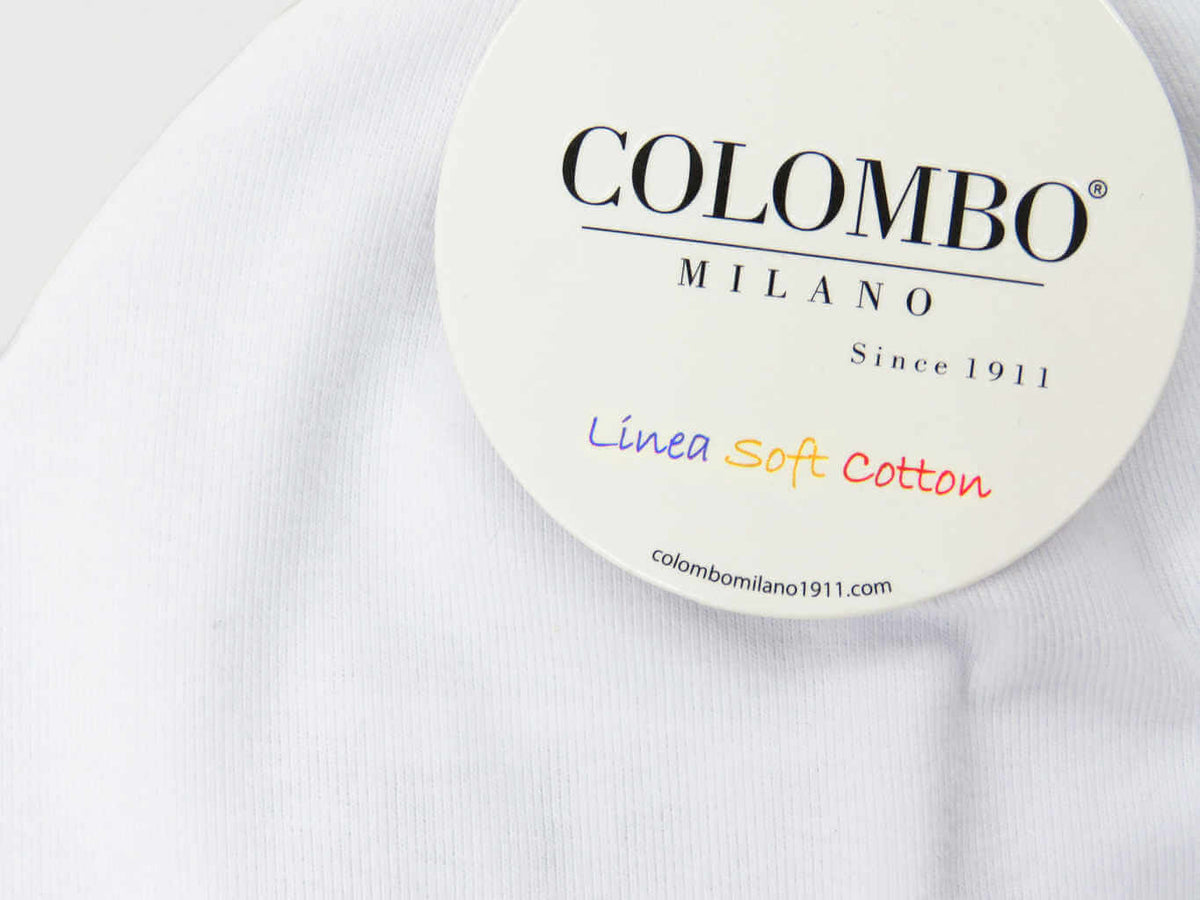 Dettaglio - cappellino neonato - berretto bianco di cotone elasticizzato