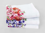 Varianti - Victoria - fazzoletti di cotone da donna floreali con tinte forti