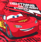Rosso - Cars - fazzoletto di cotone Disney con Saetta Mcqueen
