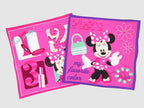 Varianti fucsia - Minnie - fazzoletti di cotone Disney fantasia per bimbe