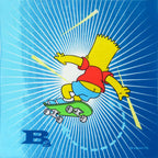 Fazzoletto retro - Simpson - fazzoletto di cotone con Bart