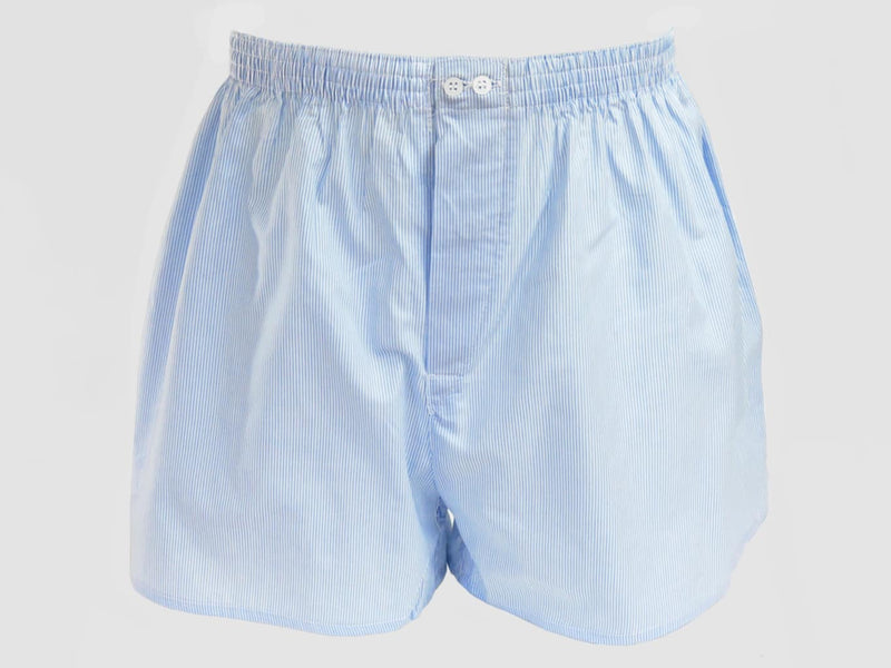 Kent - Boxer da uomo in cotone a righe per taglie forti