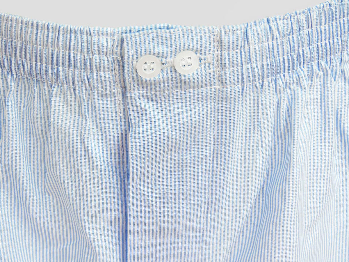Dettaglio - Kent - Boxer da uomo a righe in cotone taglie forti