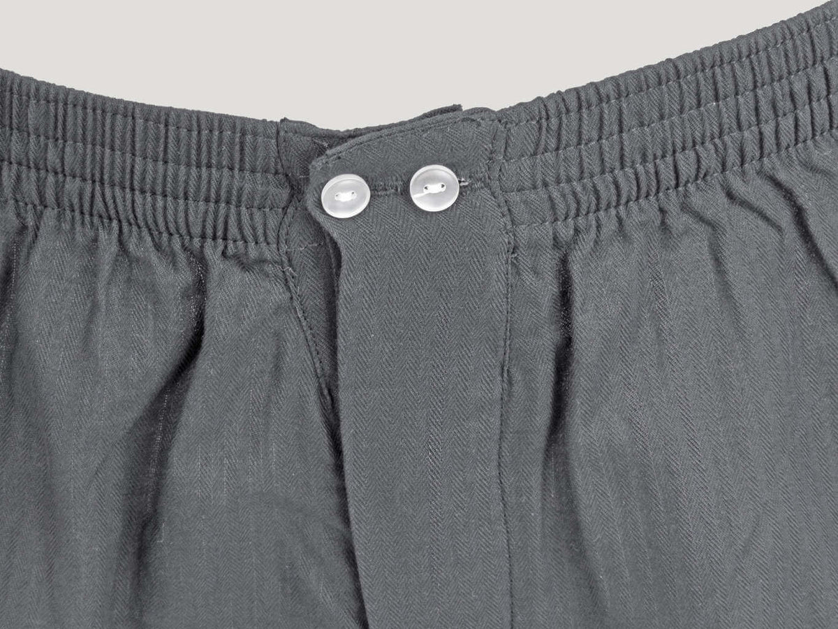Dettaglio Kent - Boxer da uomo in cotone grigio