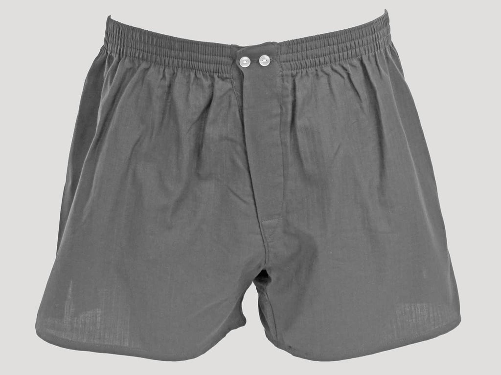Kent - Boxer da uomo in cotone grigi taglie forti