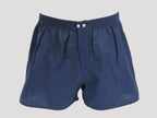 Kent - Boxer da uomo in cotone blu