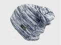Blu- Cappello da uomo bicolore casual