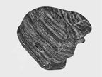 Antracite - Cappello da uomo bicolore casual