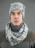Modello - Cappello da uomo bicolore casual