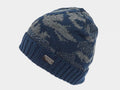 Blu- Cappello da uomo jacquard mimetico
