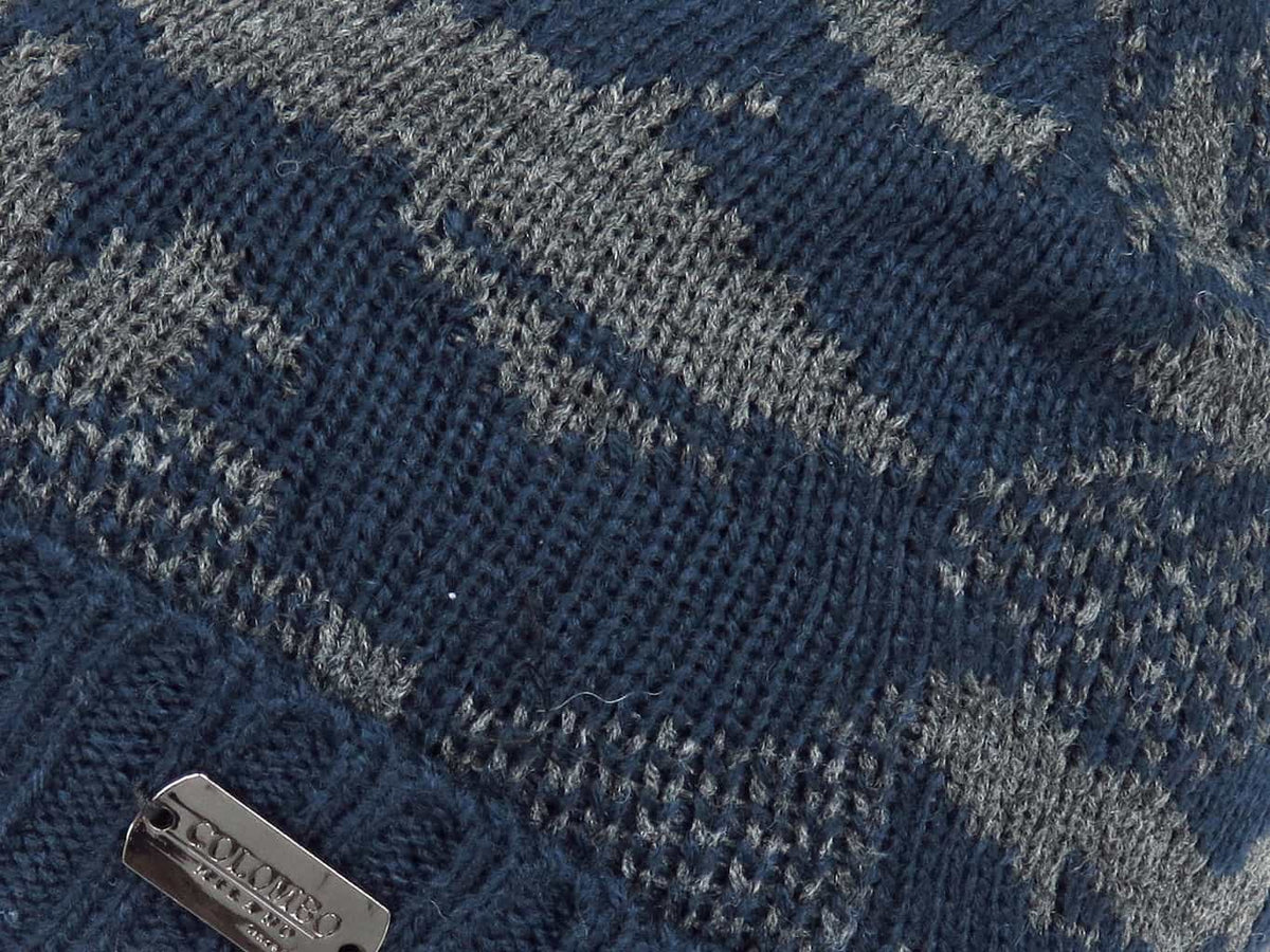 dettaglio - Cappello da uomo jacquard mimetico