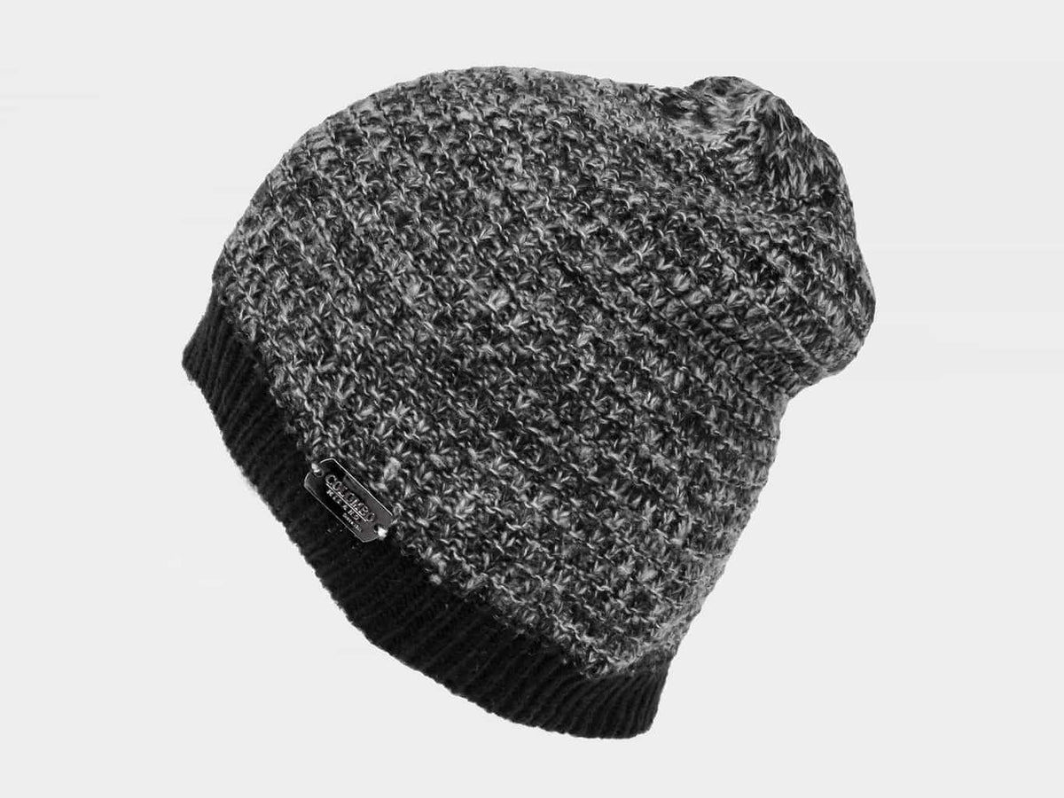 nero- Cappello da uomo finissaggio mohair