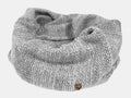 Grigio - sciarpa da donna finissaggio mohair con lurex