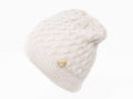 Cappello panna morbido a spicchi da bimba