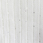 Panna - poncho con paillettes da donna e medaglietta oro a cuore